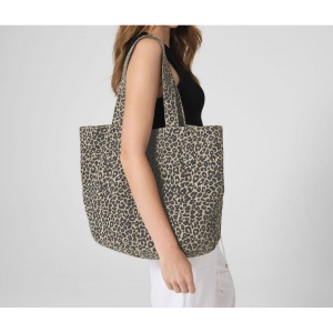 Sac shopping imprimé léopard 3