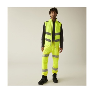 Bodywarmer en Softshell haute visibilité 4