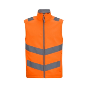 Bodywarmer en Softshell haute visibilité 3