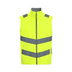 Bodywarmer en Softshell haute visibilité 2