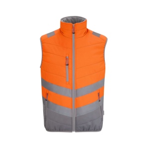 Bodywarmer matelassé haute visibilité 3