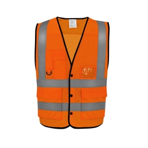 Veste de sécurité multipoches certifiée 2