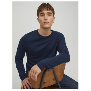Pull col rond homme