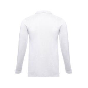 THC BERN WH II. Polo en coton à manches longues pour hommes 3