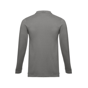 THC BERN II. Polo à manches longues en coton cardé pour hommes 4