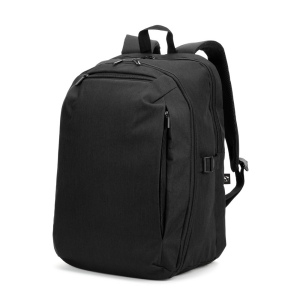 UDINE. Sac avec un compartiment à ouverture complète en polyester recyclé haute densité 300D 16 pouces 2