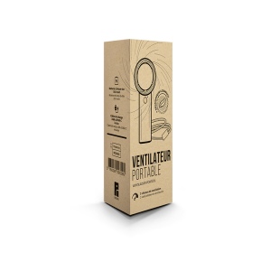 VENTILATEUR PORTABLE NOMADE RECHARGEABLE 9