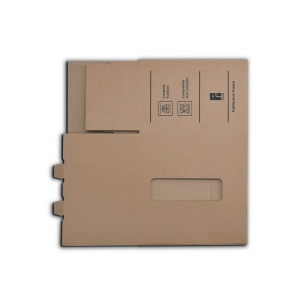 BOITE CARTON AVEC FENETRE LIVREE A PLAT POUR 6 PICUP16T, PICUP14 3
