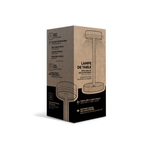 LAMPE D'AMBIANCE DE TABLE OU BUREAU REGLABLE ET RECHARGEABLE 6