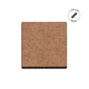 MAGNET CREATION MDF EP 3 mm AVEC UN AIMANT NÉODYME AU DOS (20cm2maxi) 2