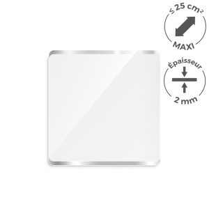 PMMA EP.2 mm SUR MESURE 25 cm2 MAXI 3