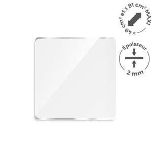 PMMA EP.2 mm SUR MESURE ENTRE 49 ET 81 cm2 MAXI 3