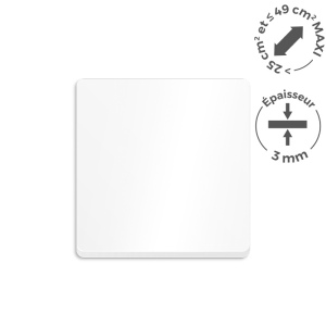 PMMA EP.3 mm SUR MESURE ENTRE 25 ET 49 cm2 MAXI 2