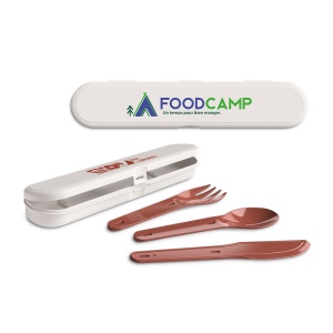 SET DE COUVERTS REUTILISABLES EN PLASTIQUE (PP) 5