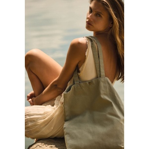 Sac shopping délavé en coton 33