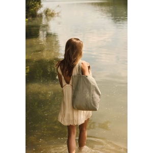 Sac shopping délavé en coton 42