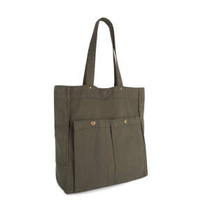 Sac à main à double poche frontale 44