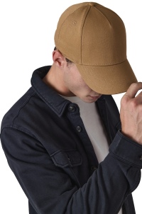 Casquette en coton bio 5 panneaux - K-up Gold Label 36