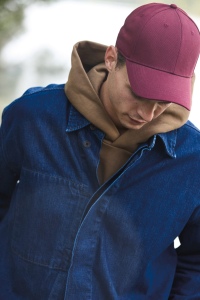 Casquette en coton bio 6 panneaux - K-up Gold Label 12