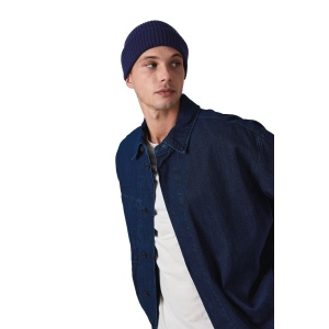 Bonnet en maille avec revers - K-up Gold Label 18