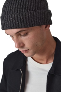 Bonnet en maille avec revers - K-up Gold Label 9