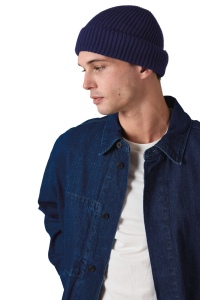 Bonnet en maille avec revers - K-up Gold Label 43