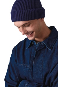 Bonnet en maille avec revers - K-up Gold Label 12