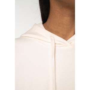 Sweat-shirt écoresponsable à capuche oversize sans manches French Terry femme 11