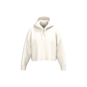 Sweat-shirt crop à capuche femme 4