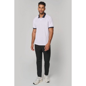 Maillot lifestyle à col polo unisexe 8