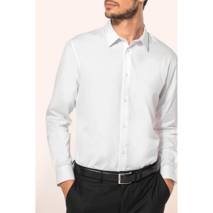 Chemise popeline en coton Supima® homme 56