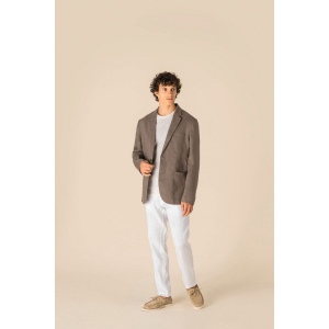Blazer délavé en lin homme 19