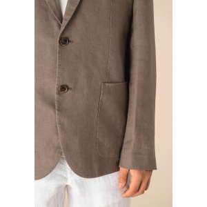 Blazer délavé en lin homme 11