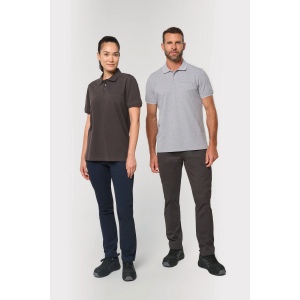Polo unisexe écoresponsable avec poche poitrine 19