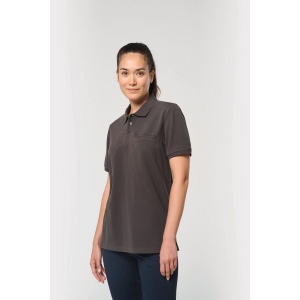 Polo unisexe écoresponsable avec poche poitrine 14