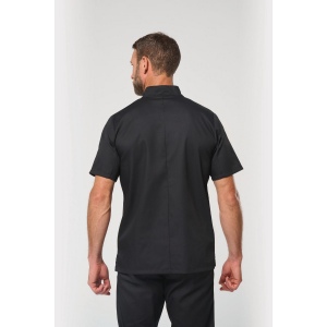 Veste de cuisine écoresponsable manches courtes unisexe 5