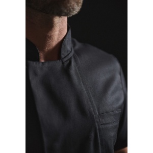 Veste de cuisine écoresponsable manches courtes unisexe 23