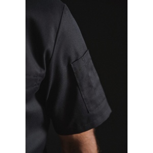 Veste de cuisine écoresponsable manches courtes unisexe 25