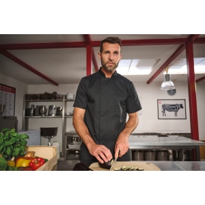 Veste de cuisine écoresponsable manches courtes unisexe 29