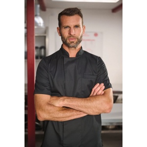 Veste de cuisine écoresponsable manches courtes unisexe 31