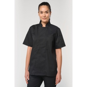 Veste de cuisine écoresponsable manches courtes unisexe 9