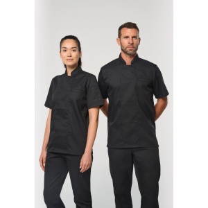 Veste de cuisine écoresponsable et respirante manches courtes unisexe 14