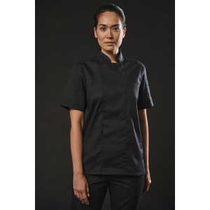 Veste de cuisine écoresponsable et respirante manches courtes unisexe 22
