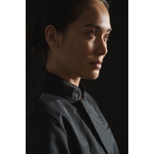 Veste de cuisine écoresponsable et respirante manches courtes unisexe 24
