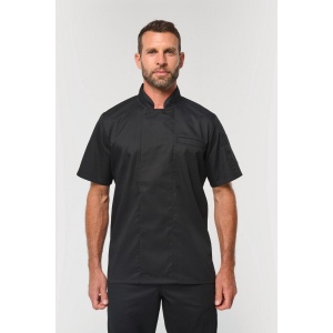 Veste de cuisine écoresponsable et respirante manches courtes unisexe 28