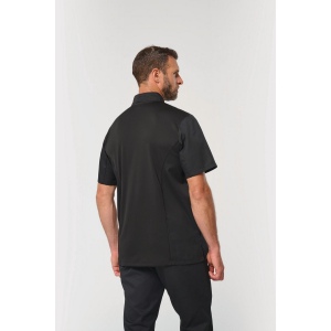 Veste de cuisine écoresponsable et respirante manches courtes unisexe 29