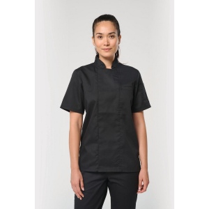 Veste de cuisine écoresponsable et respirante manches courtes unisexe 33