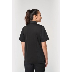 Veste de cuisine écoresponsable et respirante manches courtes unisexe 10