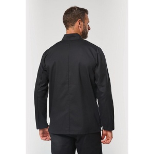 Veste de cuisine écoresponsable manches longues unisexe 5