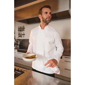 Veste de cuisine écoresponsable et respirante manches longues unisexe 30